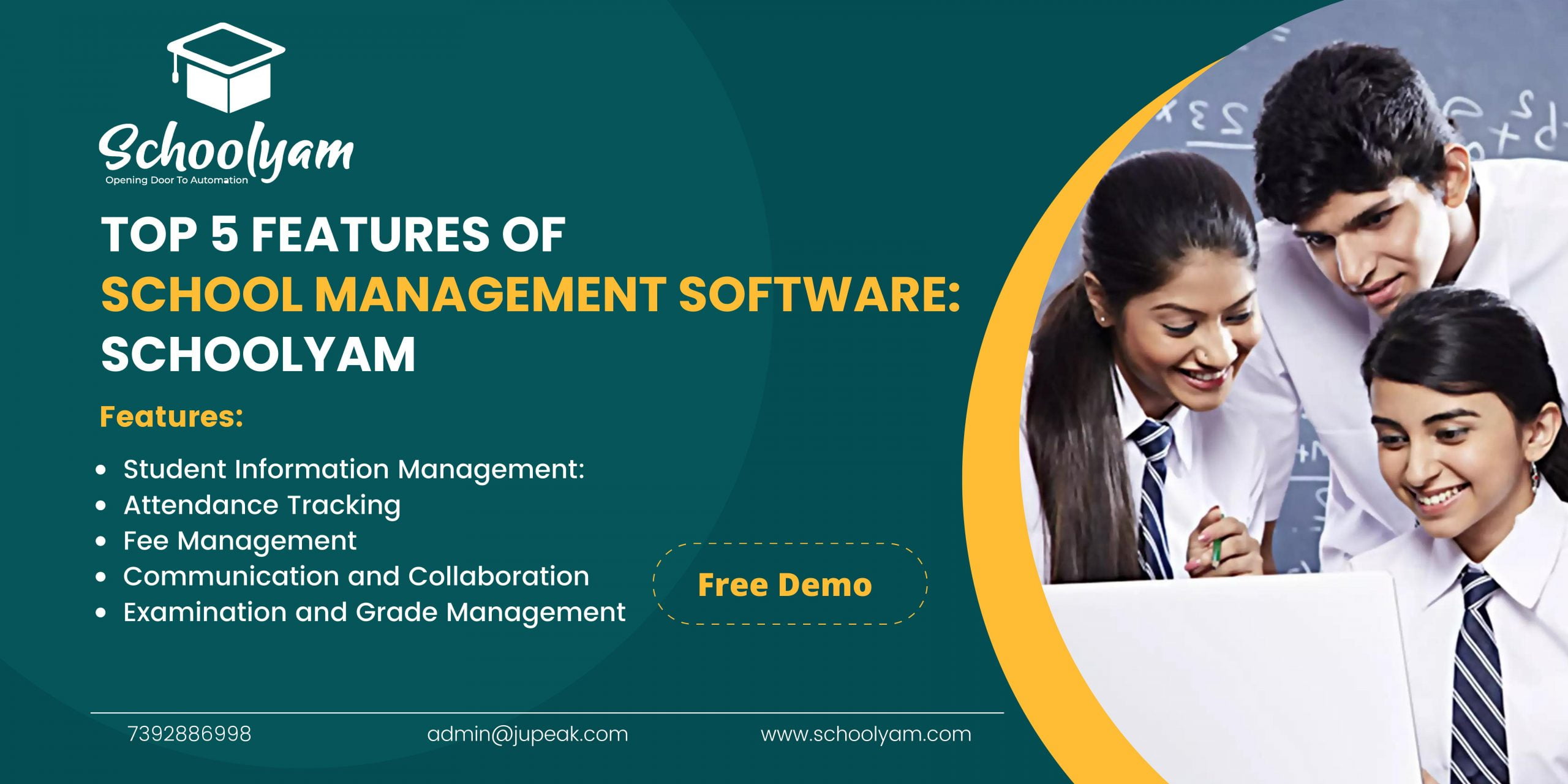 Top 5 Features Of School Management Software Schoolyam