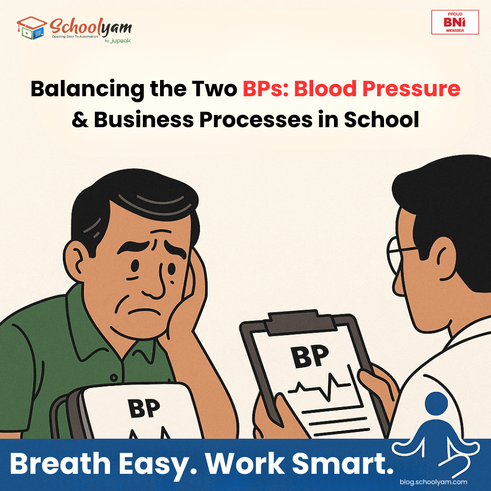 Balancing the Two BPs: Blood Pressure & Business Processes in Schools