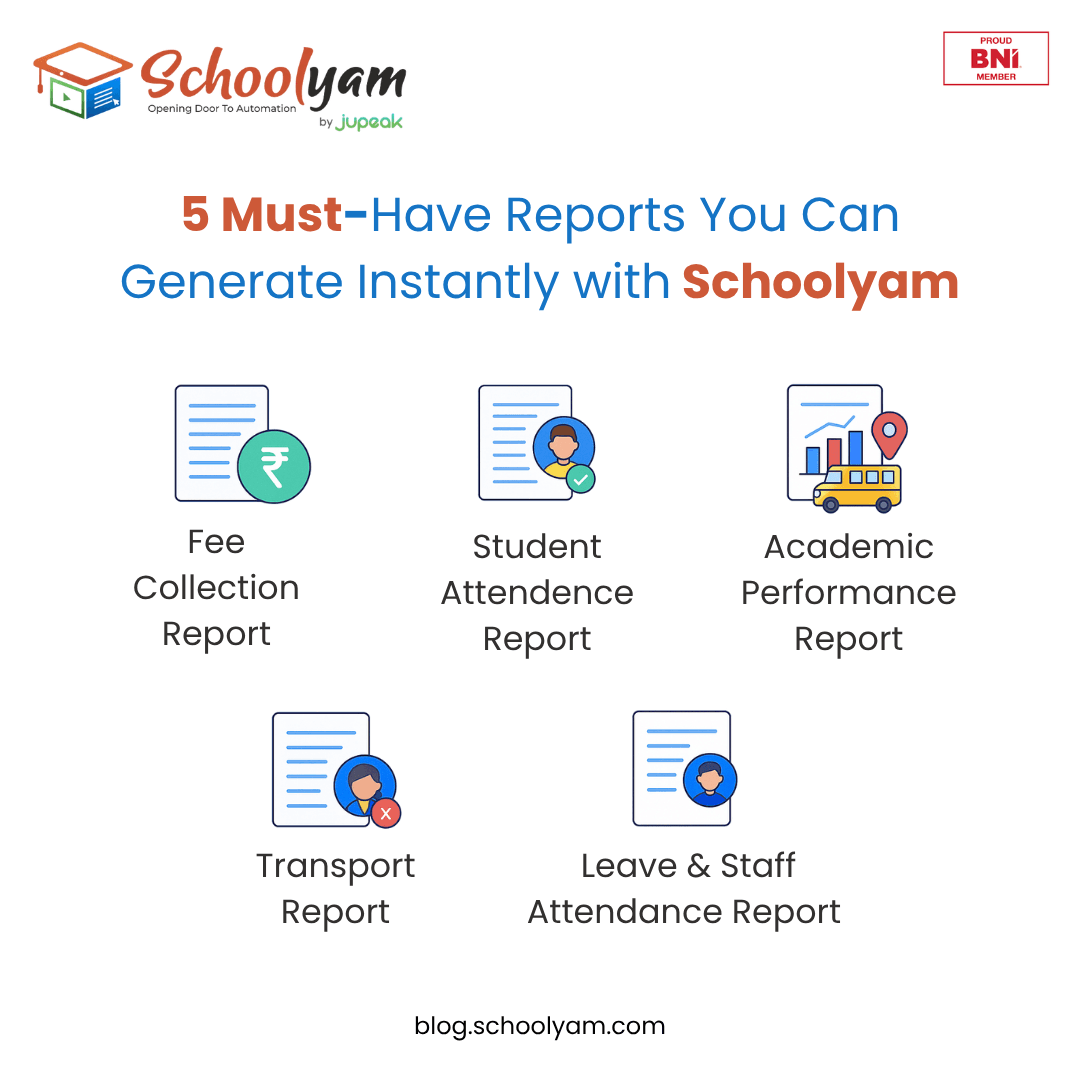 5 Must-Have Reports You Can Generate Instantly with Schoolyam