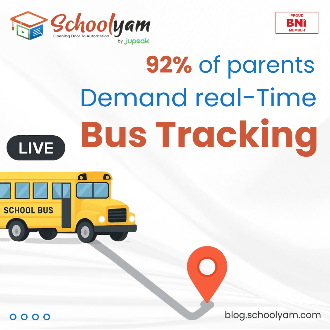 92% of parents demand real-time bus tracking