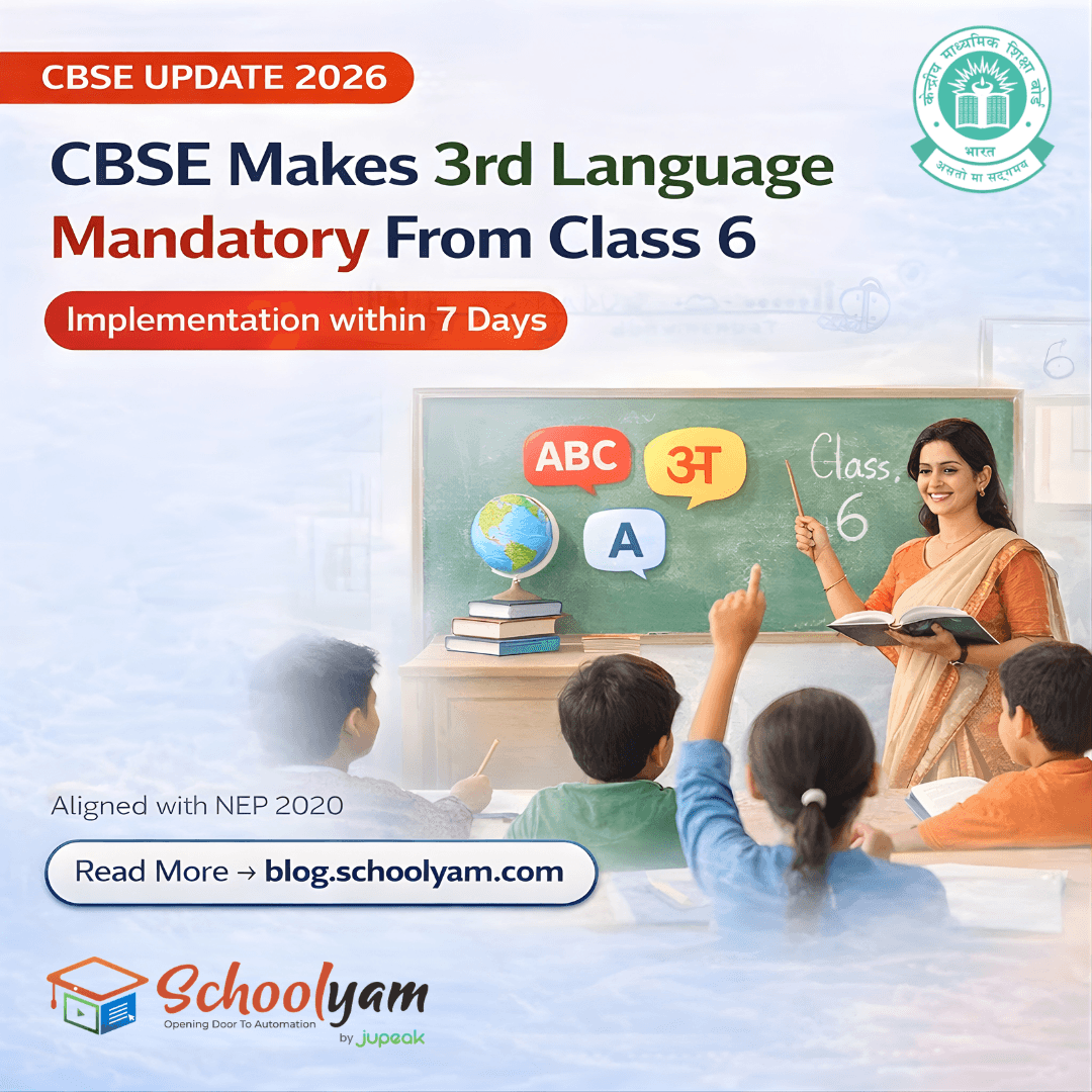 CBSE Makes Third Language Mandatory from Class 6: What Schools Must Do Now